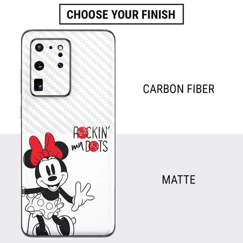 Disney Minnie Mouse Rockin My Dots Galaxy S20 Ultra 5G Skin