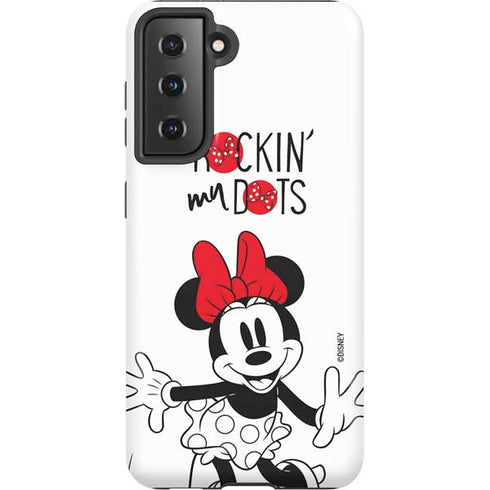 Disney Minnie Mouse Rockin My Dots Galaxy S21 5G Pro Case