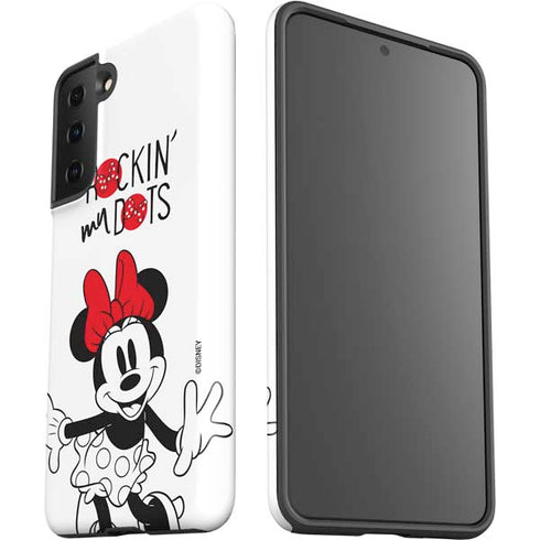 Disney Minnie Mouse Rockin My Dots Galaxy S21 FE Pro Case