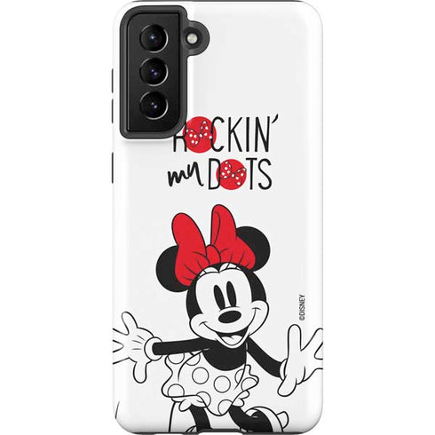 Disney Minnie Mouse Rockin My Dots Galaxy S21 Plus 5G Pro Case