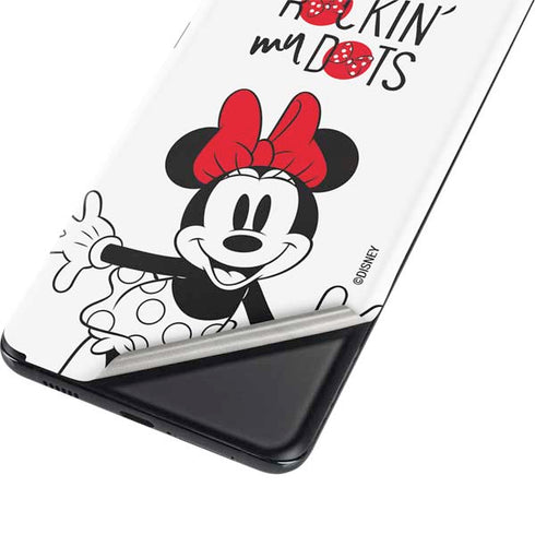 Disney Minnie Mouse Rockin My Dots Galaxy S21 Ultra 5G Skin