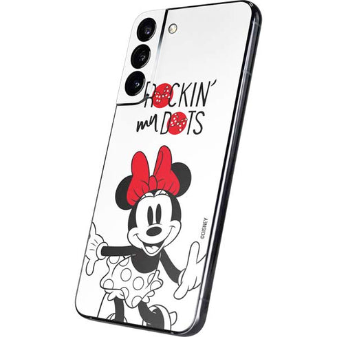 Disney Minnie Mouse Rockin My Dots Galaxy S22 Plus Skin
