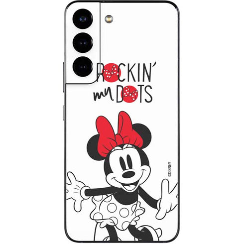 Disney Minnie Mouse Rockin My Dots Galaxy S22 Skin