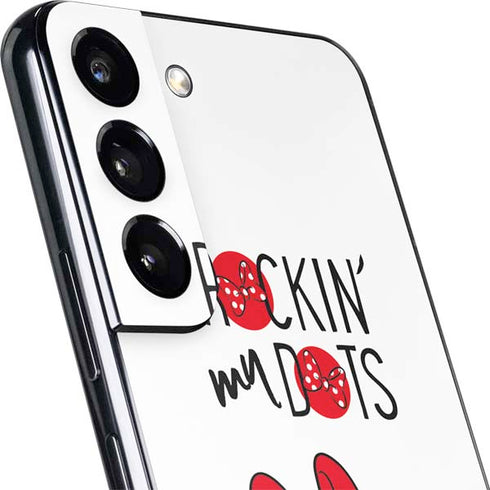 Disney Minnie Mouse Rockin My Dots Galaxy S22 Skin
