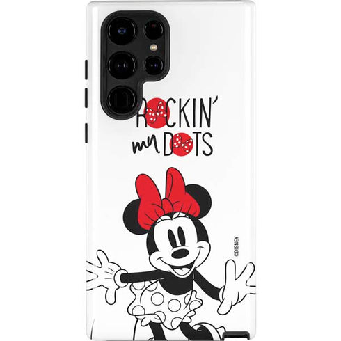 Disney Minnie Mouse Rockin My Dots Galaxy S22 Ultra Pro Case