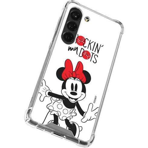 Disney Minnie Mouse Rockin My Dots Galaxy S23 Clear Case