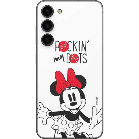 Disney Minnie Mouse Rockin My Dots Galaxy S23 Plus Skin