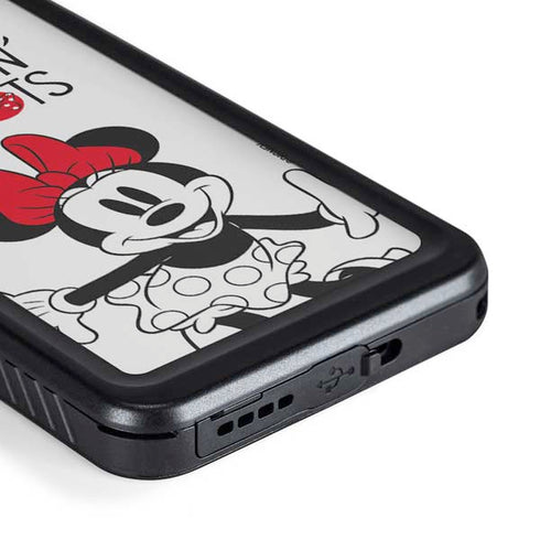 Disney Minnie Mouse Rockin My Dots Galaxy S23 Plus Waterproof Case