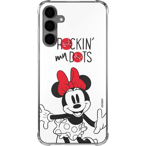Disney Minnie Mouse Rockin My Dots Galaxy S24 Plus Clear Case
