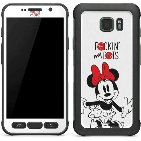 Disney Minnie Mouse Rockin My Dots Galaxy S7 Active Skin