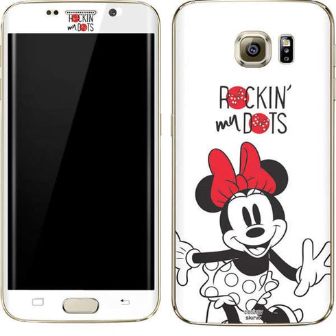 Disney Minnie Mouse Rockin My Dots Galaxy S7 Edge Skin