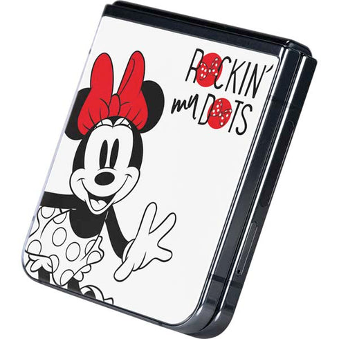 Disney Minnie Mouse Rockin My Dots Galaxy Z Flip5 5G Skin