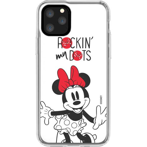 Disney Minnie Mouse Rockin My Dots iPhone 11 Pro Clear Case