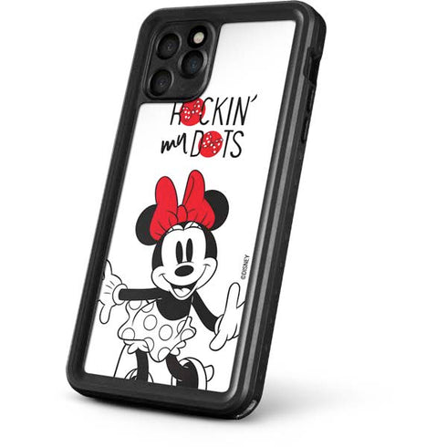 Disney Minnie Mouse Rockin My Dots iPhone 11 Pro Waterproof Case