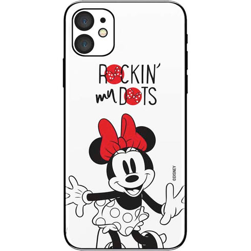 Disney Minnie Mouse Rockin My Dots iPhone 11 Skin