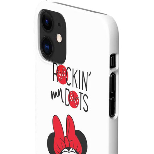 Disney Minnie Mouse Rockin My Dots iPhone 12 Mini Lite Case