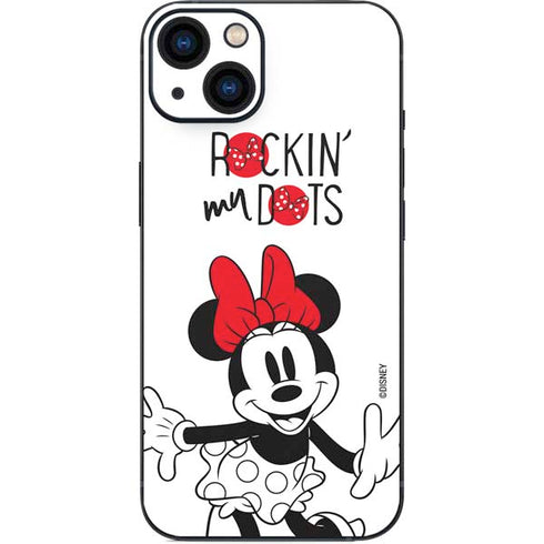 Disney Minnie Mouse Rockin My Dots iPhone 13 Skin