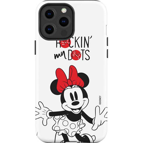 Disney Minnie Mouse Rockin My Dots iPhone 15 Pro Max Impact Case