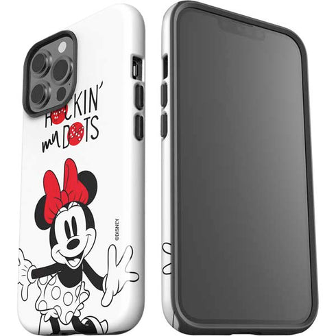 Disney Minnie Mouse Rockin My Dots iPhone 15 Pro Max Impact Case