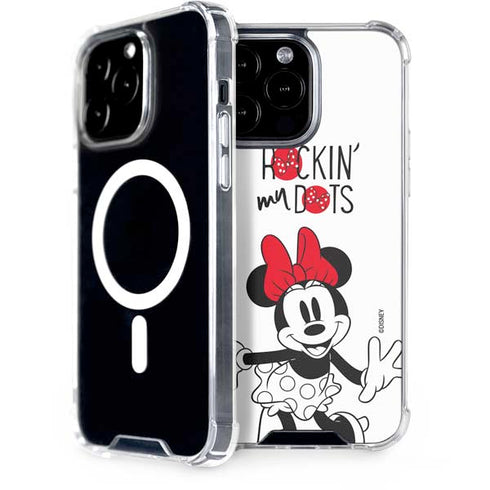 Disney Minnie Mouse Rockin My Dots iPhone 15 Pro Max MagSafe Case