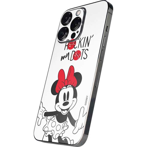 Disney Minnie Mouse Rockin My Dots iPhone 14 Pro Max Skin