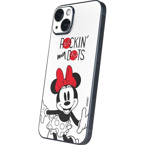 Disney Minnie Mouse Rockin My Dots iPhone 14 Skin