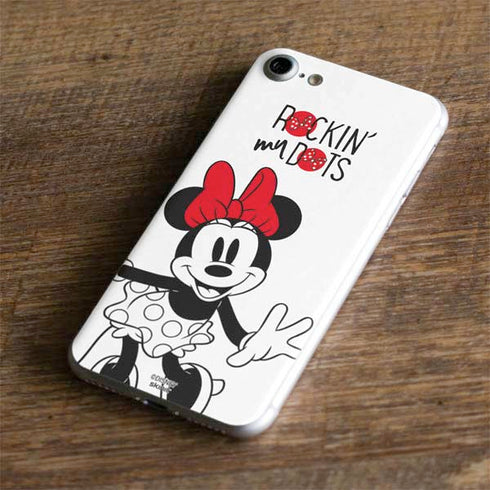 Disney Minnie Mouse Rockin My Dots iPhone 8 Skin