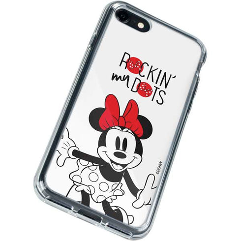Disney Minnie Mouse Rockin My Dots iPhone SE (2nd & 3rd Gen) Clear Case