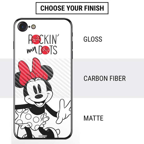 Disney Minnie Mouse Rockin My Dots iPhone SE (2nd & 3rd Gen) Skin