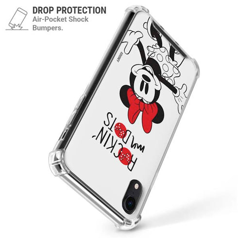 Disney Minnie Mouse Rockin My Dots iPhone XR Clear Case