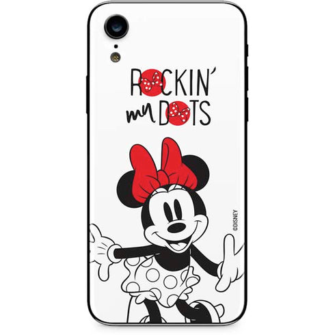 Disney Minnie Mouse Rockin My Dots iPhone XR Skin