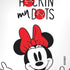 Disney Minnie Mouse Rockin My Dots iPhone XR Skin
