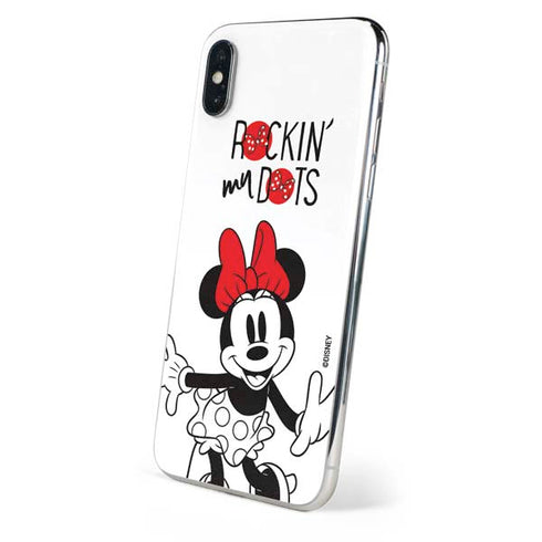Disney Minnie Mouse Rockin My Dots iPhone XS Max Skin