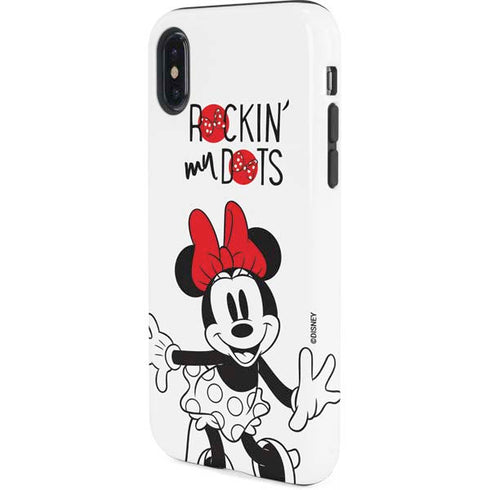 Disney Minnie Mouse Rockin My Dots iPhone XS Pro Case