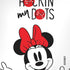 Disney Minnie Mouse Rockin My Dots iPhone XS Pro Case