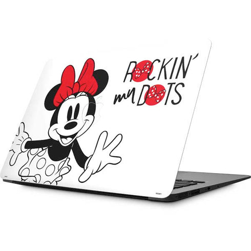 Disney Minnie Mouse Rockin My Dots Apple MacBook Skin