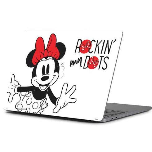 Disney Minnie Mouse Rockin My Dots Apple MacBook Pro 13-inch Skin