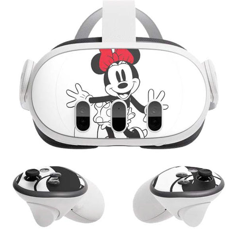 Disney Minnie Mouse Rockin My Dots Meta Quest 3 Skin
