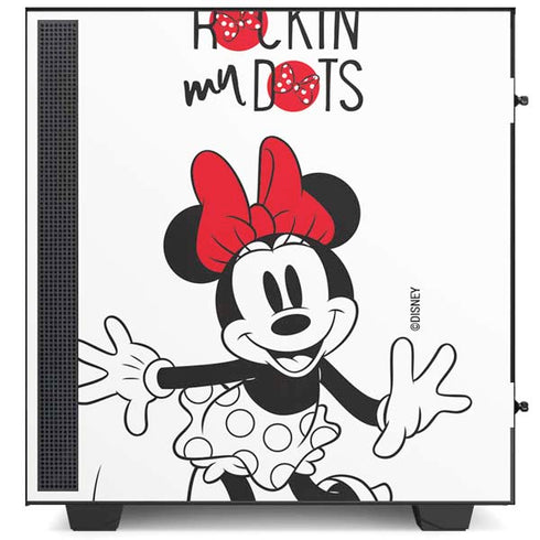 Disney Minnie Mouse Rockin My Dots NZXT H510 Compact ATX Mid-Tower Case Skin
