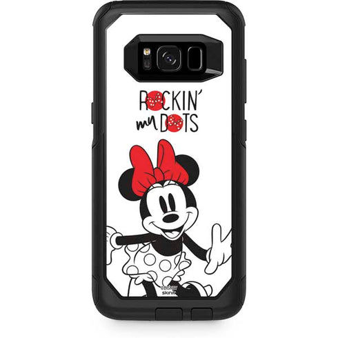 Disney Minnie Mouse Rockin My Dots Otterbox Commuter Galaxy Skin
