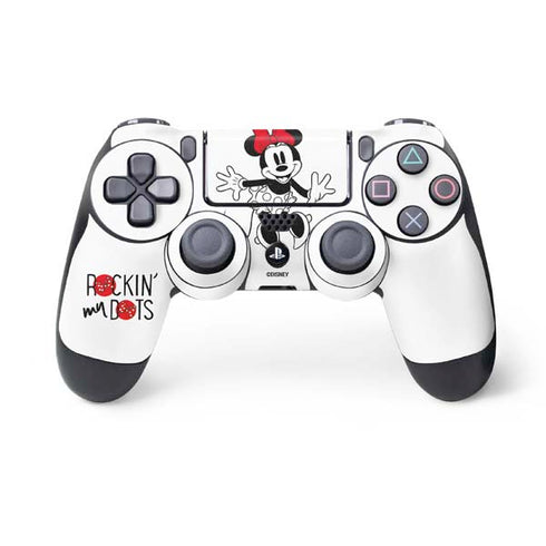 Disney Minnie Mouse Rockin My Dots PS4 Controller Skin