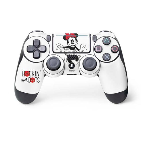 Disney Minnie Mouse Rockin My Dots PS4 Pro/Slim Controller Skin