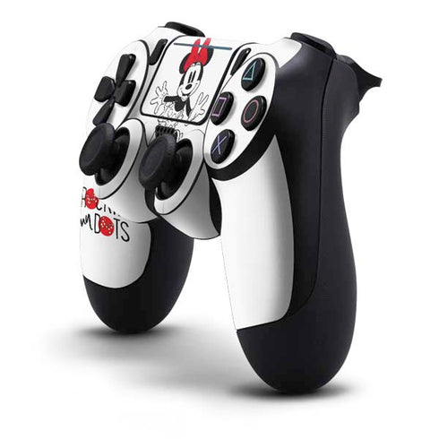 Disney Minnie Mouse Rockin My Dots PS4 Pro/Slim Controller Skin