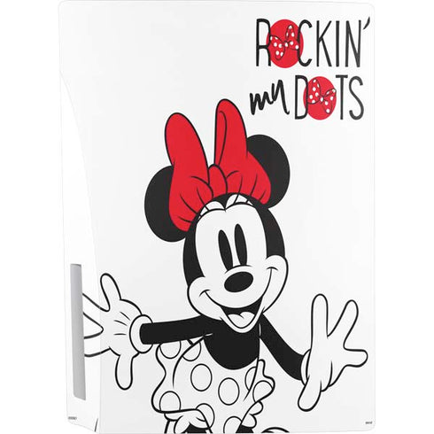Disney Minnie Mouse Rockin My Dots PS5 Bundle Skin