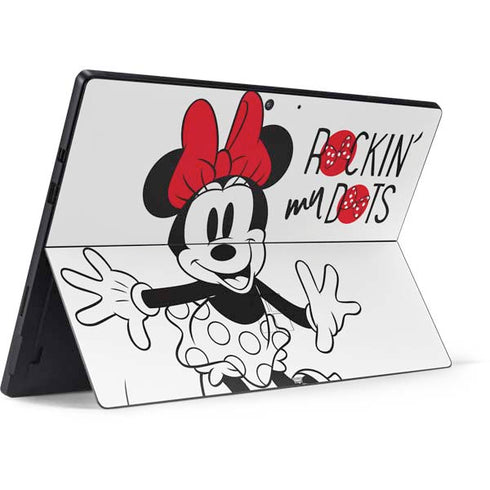 Disney Minnie Mouse Rockin My Dots Surface Pro 7 Skin