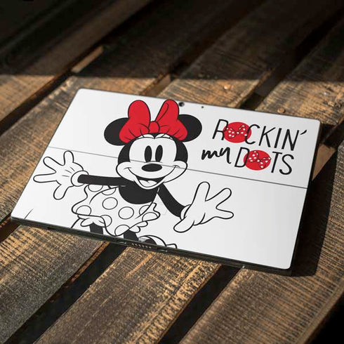 Disney Minnie Mouse Rockin My Dots Surface Pro 7 Skin