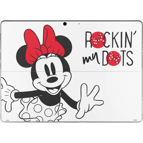 Disney Minnie Mouse Rockin My Dots Surface Pro 8 Skin