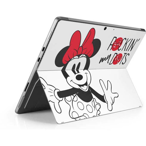 Disney Minnie Mouse Rockin My Dots Surface Pro 9 Skin