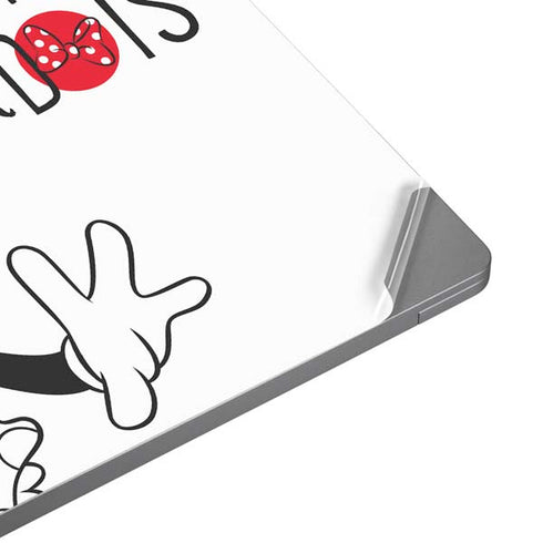 Disney Minnie Mouse Rockin My Dots Universal Laptop 12in (9.8 x 6.8in) Skin