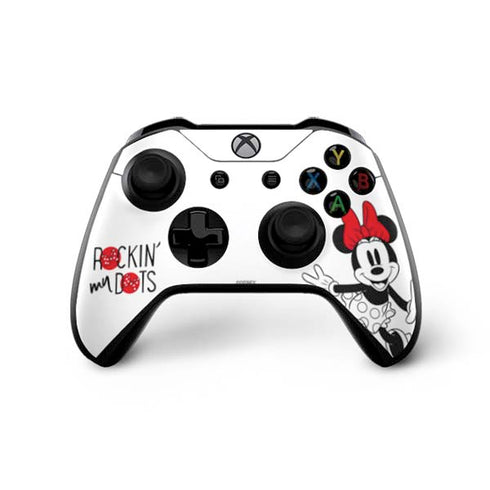 Disney Minnie Mouse Rockin My Dots Xbox One X Controller Skin